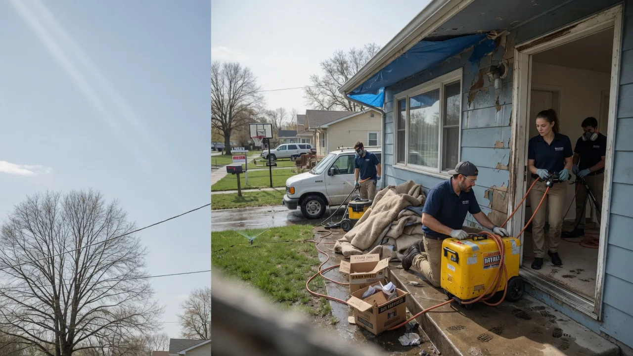 Basement Flood Cleanup in Clarksville, MI near me